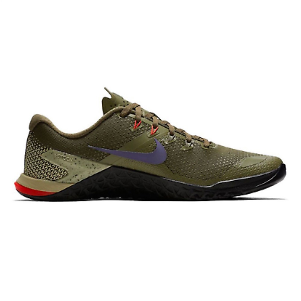 Nike Metcon 4 Training Shoes Olive Canvas Green - Picture 2 of 4